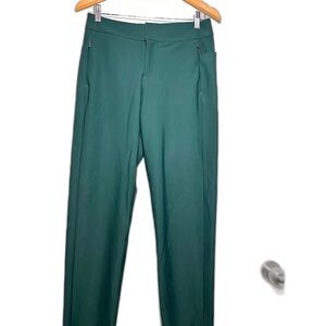 Athleta Stella Trouser Seaweed Green Size 8 Work Office Emerald Professional
